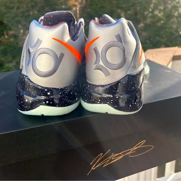 🌌✨🌠 Nike KD 4 Galaxy Size 10W / 8.5M 🌌✨🌠 - Picture 5 of 6